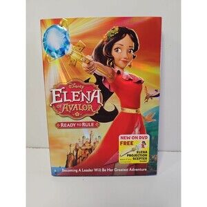 Elena Of Avalor: Ready To Rule (DVD, 2016) W Slipcover  + Toy Projection Scepter